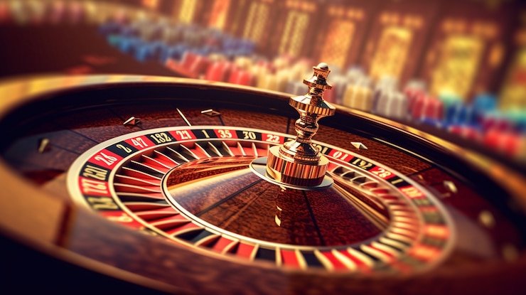 Live casino table with pattern market overlay
